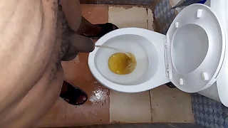 Authoritative Pissing Porn. Gilded Shower Peeing